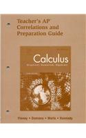 Calculus Advanced Placement Correlations and Preparation Blackline Masters 2007c