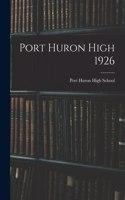 Port Huron High 1926