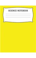 Science Notebook: A 8.5x11 Inch Matte Softcover Paperback Quad Grid Notebook Journal With 120 Pages - 4x4 Graph Paper