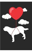 Saint Bernard Journal - Saint Bernard Notebook - Valentine's Day Gift for Saint Bernard Lovers