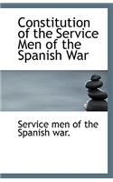 Constitution of the Service Men of the Spanish War