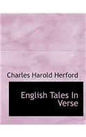 English Tales in Verse