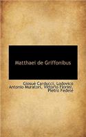 Matthaei de Griffonibus
