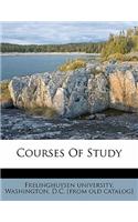 Courses of Study