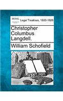 Christopher Columbus Langdell.: (English)