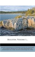 Bulletin, Volume 1...