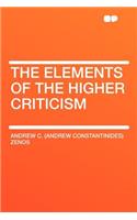 The Elements of the Higher Criticism