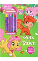 Disney Whisker Haven Tales with the Palace Pets: Pets and Paws: Plus 4 Crayons
