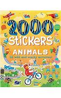 2000 Stickers Animals