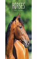 HORSES A5 DIARY 2021