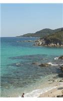 Beach in Chalkidiki, Greece Journal: 150 page lined notebook/diary