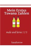Mein Erstes Tswana Zahlen