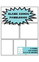 Blank Comic Panelbook