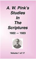 A. W. Pink's Studies in the Scriptures, 1922-23, Vol. 01 of 17