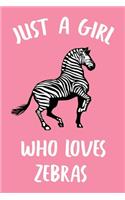 Just A Girl Who Loves Zebras.