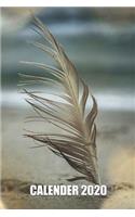 Sea love Baltic Sea North Seagull Feather Calendar 2020