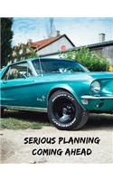 Ford Mustang Undated Quarterly Planner for Men