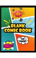 Blank Comic Book 150 pages