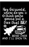 Hey Griswold Where Do You Think Youre Gonna Put That Big Tree