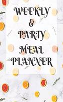Weekly Meal & Party Planner
