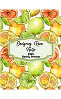 Emergency Room Nurse Weekly Planner