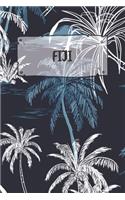 Fiji: Ruled Travel Diary Notebook or Journey Journal - Lined Trip Pocketbook for Men and Women with Lines