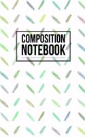 Composition Notebook: College Ruled 6" x 9" Party Design Writing Notes Journal, Office, Kids, School and college student.