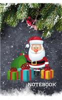 Notebook: Christmas Sketchbook / Blank Journal / Notes Christmas, Holiday/ Notebook Santa Claus/ ideas book/ Composition/ Christmas Notebook and Sketchbook fo