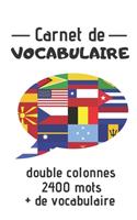 Carnet de Vocabulaire