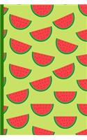 Watermelon Pattern Notebook