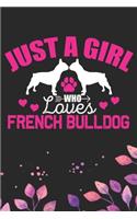 Just A Girl Who Loves French Bulldog