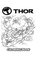 Thor Coloring Book: Coloring Book for Kids and Adults, Activity Book with Fun, Easy, and Relaxing Coloring Pages