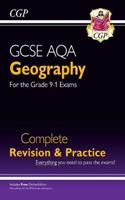 GCSE Geography AQA Complete Revision & Practice includes Online Edition, Videos & Quizzes: (CGP AQA GCSE Geography)