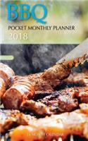 BBQ Pocket Monthly Planner 2018