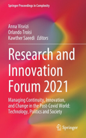 Research and Innovation Forum 2021