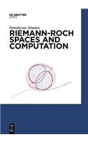 Riemann-Roch Spaces and Computation