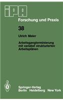 Arbeitsgangterminierung Mit Variabel Strukturierten Arbeitsplänen