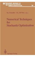Numerical Techniques for Stochastic Optimization