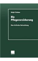 Die Pflegeversicherung