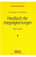 Handbuch Der Integralgleichungen