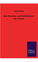 Personen- Und Familienrecht Der Suaheli