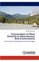 Conservation of Plant Diversity in Mountainous Arid Environments