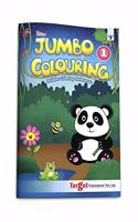 Blossom Jumbo Creative Colouring Book for Kids 3 years to 5 years old | Best Drawing, Coloring, Painting and Art Book for Children with Color Reference Guide | A3 Size Colour Book for Kids | Level 1