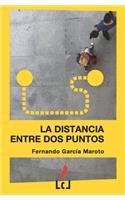 La distancia entre dos puntos