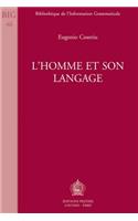 L'Homme Et Son Langage