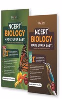 Educart NCERT BIOLOGY â€“ Volume 1 & 2 for NEET-AIIMS and Other Entrance Exams 2023 (A Complete Simplified NCERT Books with Collection of all important Chapter-wise MCQâ€™s)