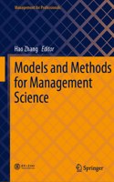 Models and Methods for Management Science