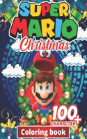 Super mario Christmas Coloring Book