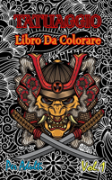 Tatuaggio Libro Da Colorare Per Adulti Vol.1
