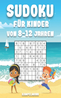 Sudoku für Kinder von 8-12 Jahren: Sommerausgabe - 200 Sudoku-Rätsel für Kinder 8 bis 12 mit Lösungen - Großdruck